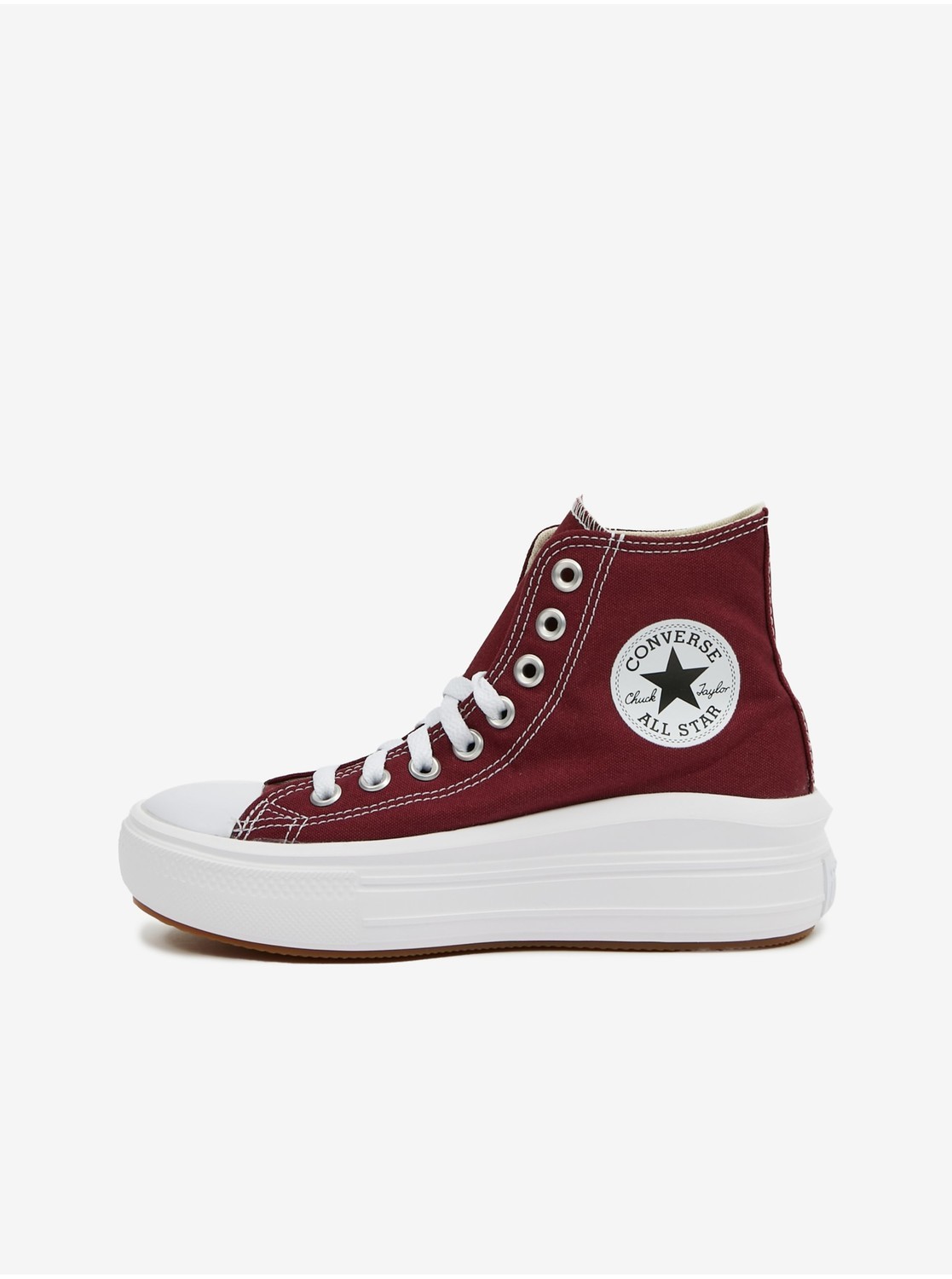 Tenisky pre ženy Converse - vínová