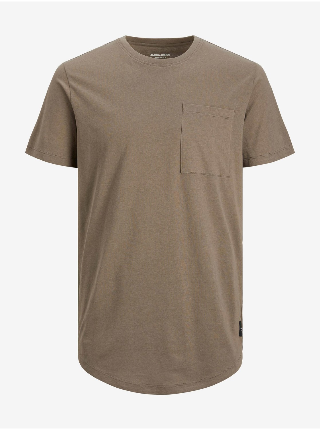 Tričká s krátkym rukávom pre mužov Jack & Jones - hnedá