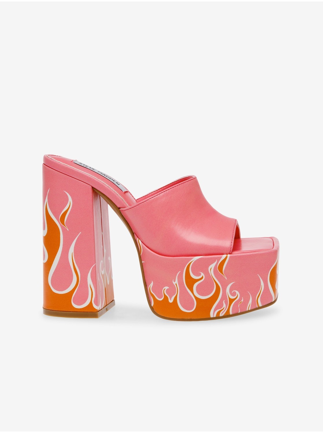 Papuče, žabky pre ženy Steve Madden - ružová, oranžová