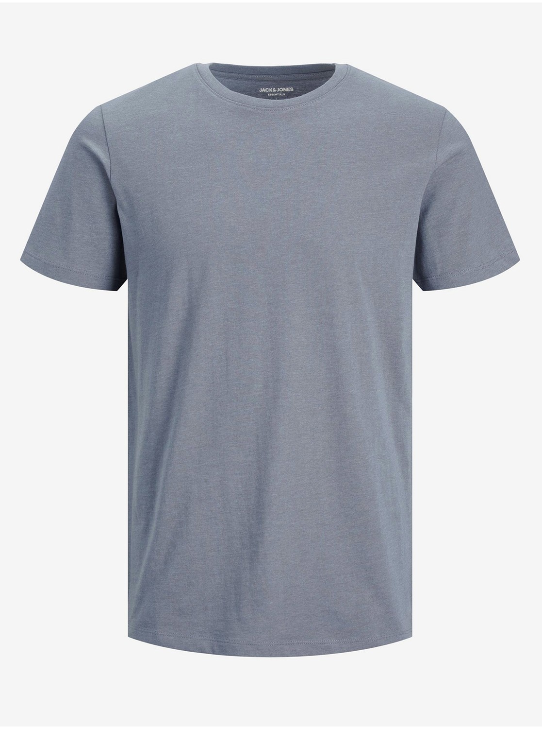 Šedé pánske melírované basic tričko Jack & Jones Organic