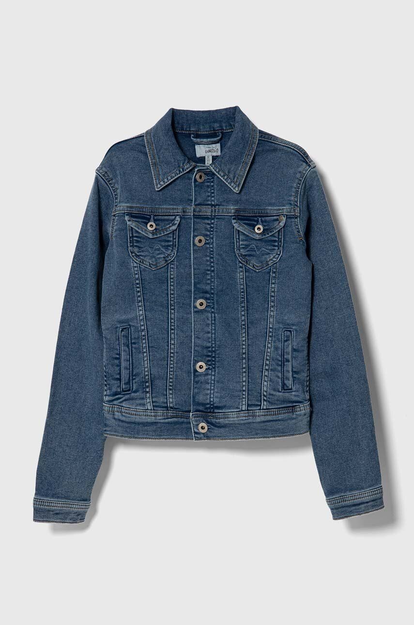 Detská rifľová bunda Pepe Jeans New Berry