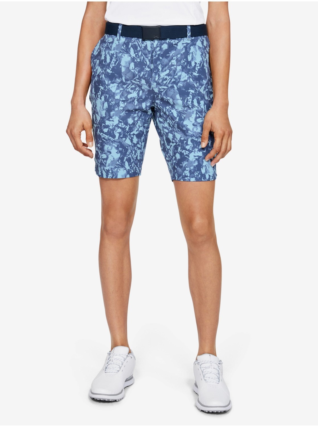 Šortky Under Armour Links Printed Short - modrá