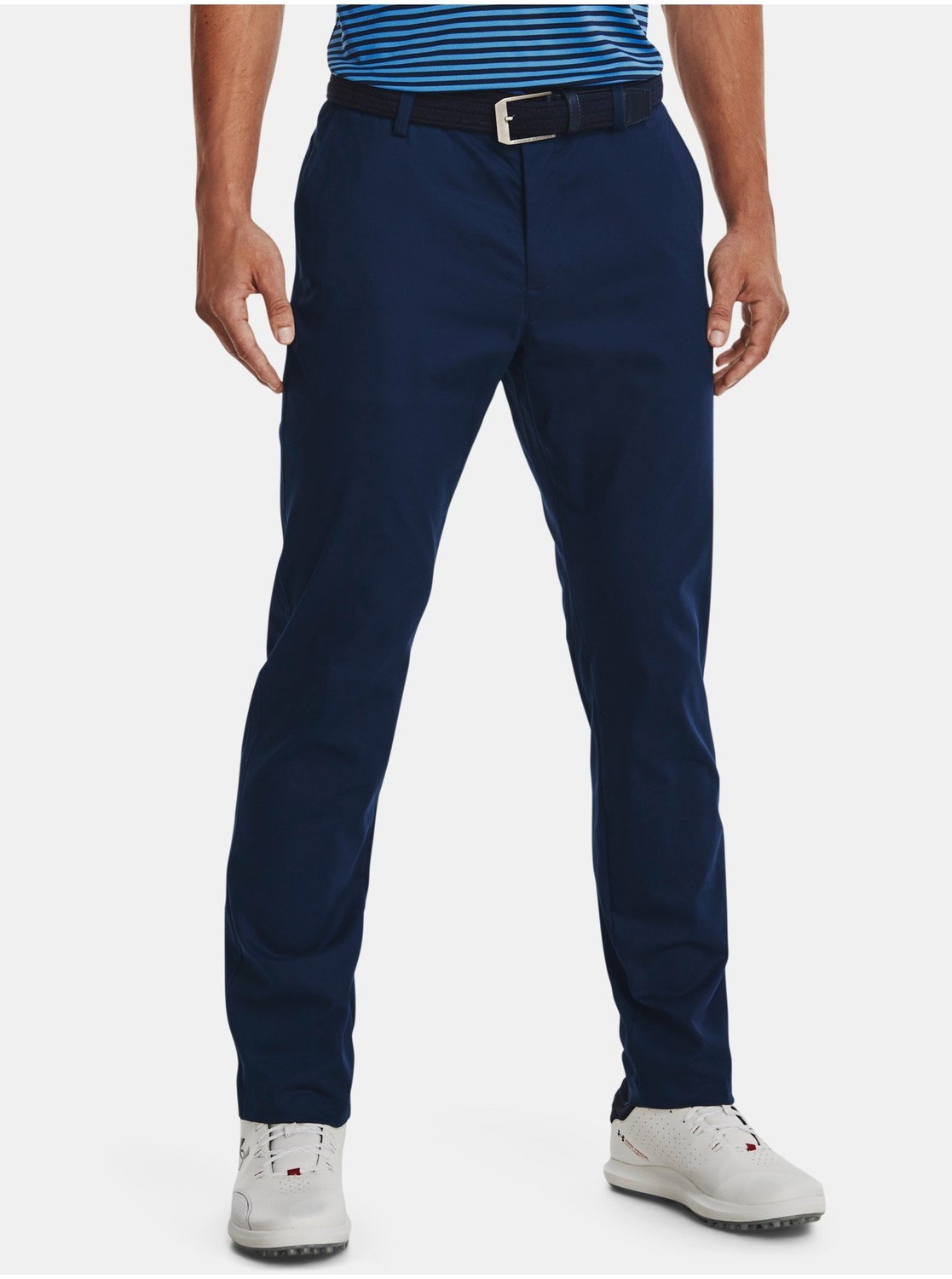 Nohavice a kraťasy pre mužov Under Armour - tmavomodrá