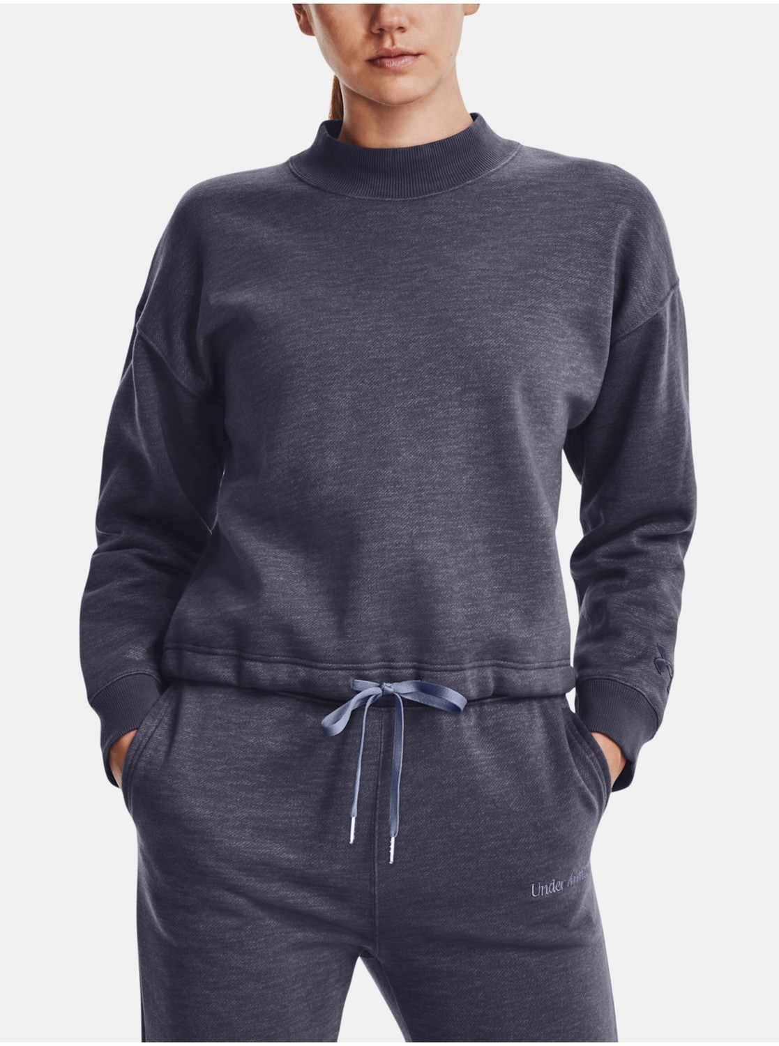 Mikiny pre ženy Under Armour - sivá