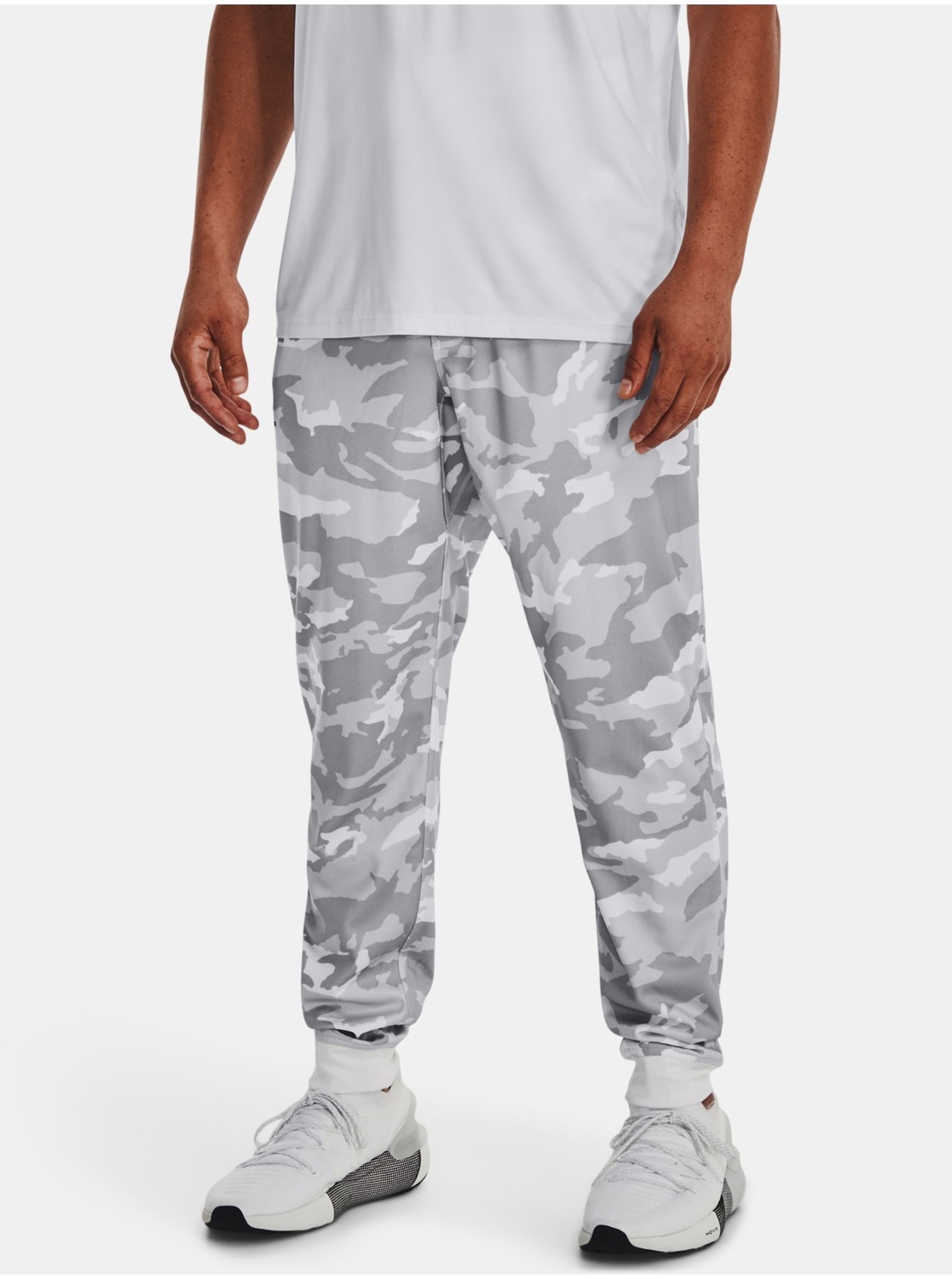 Tepláky pre mužov Under Armour - biela
