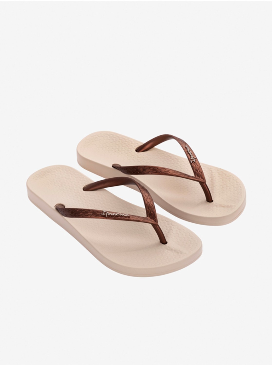 Papuče, žabky pre ženy Ipanema - béžová, bronzová