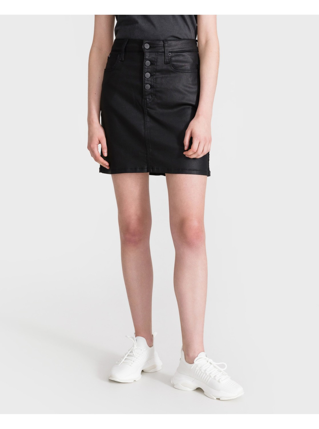High Rise Mini Sukně Calvin Klein Jeans