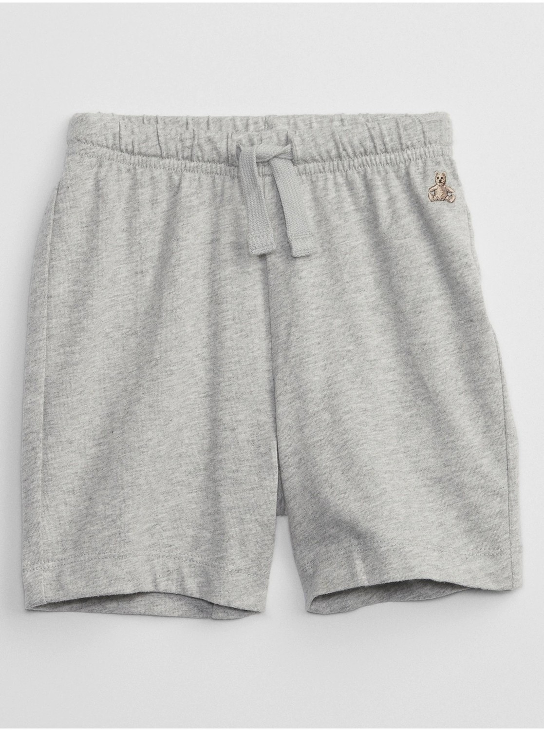 Šedé chlapčenské teplákové šortky GAP