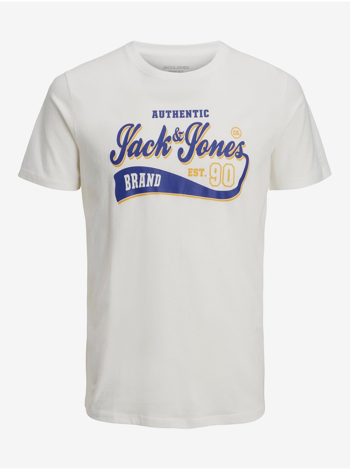 Biele pánske tričko Jack & Jones Logo