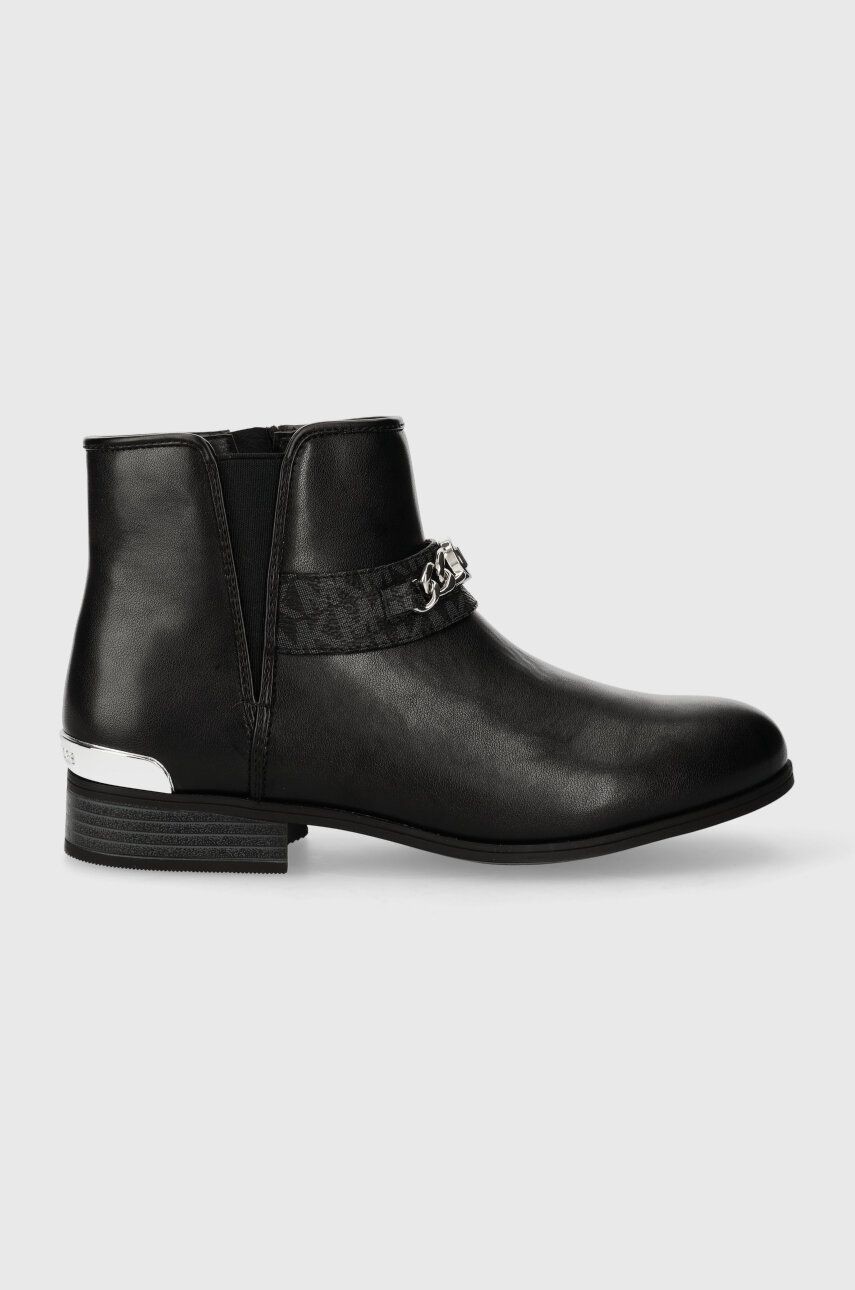 Detské čižmy Michael Kors čierna farba