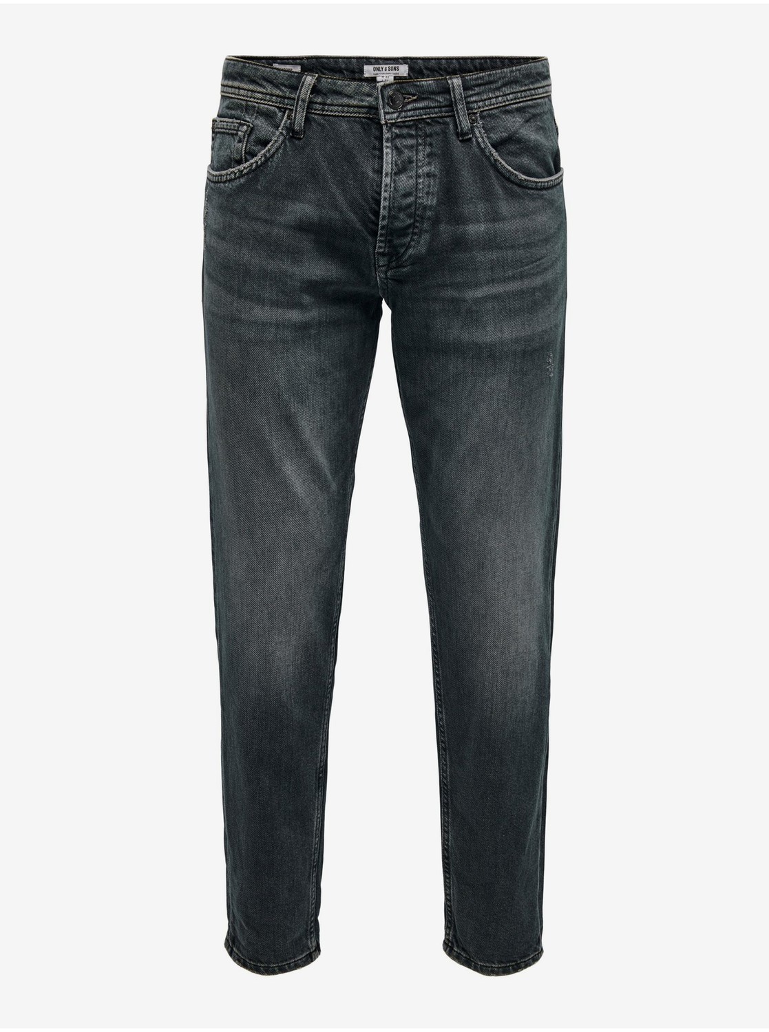 Čierne pánske slim fit rifle ONLY & SONS Avi
