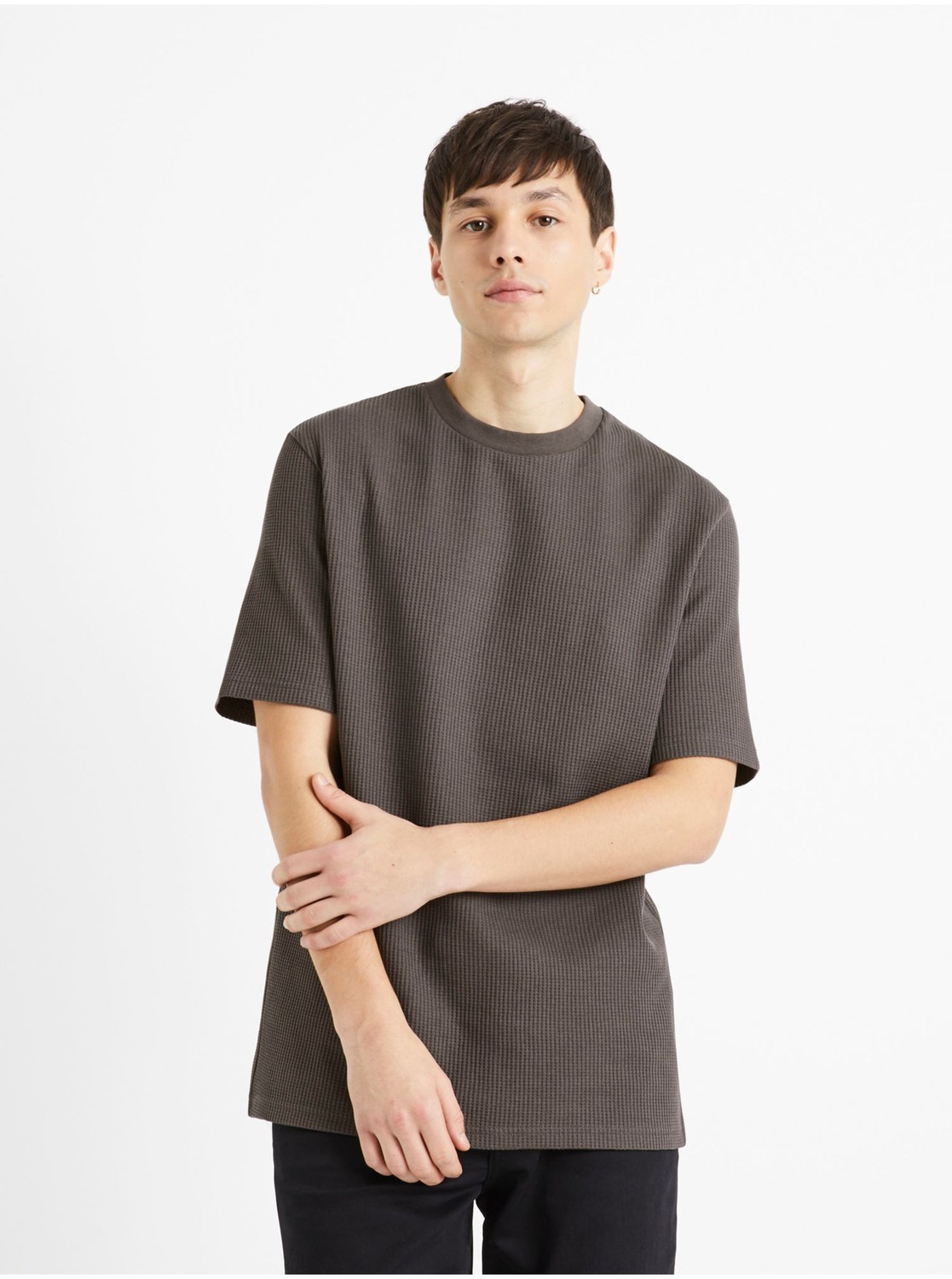 Tričká pre mužov Celio - sivá