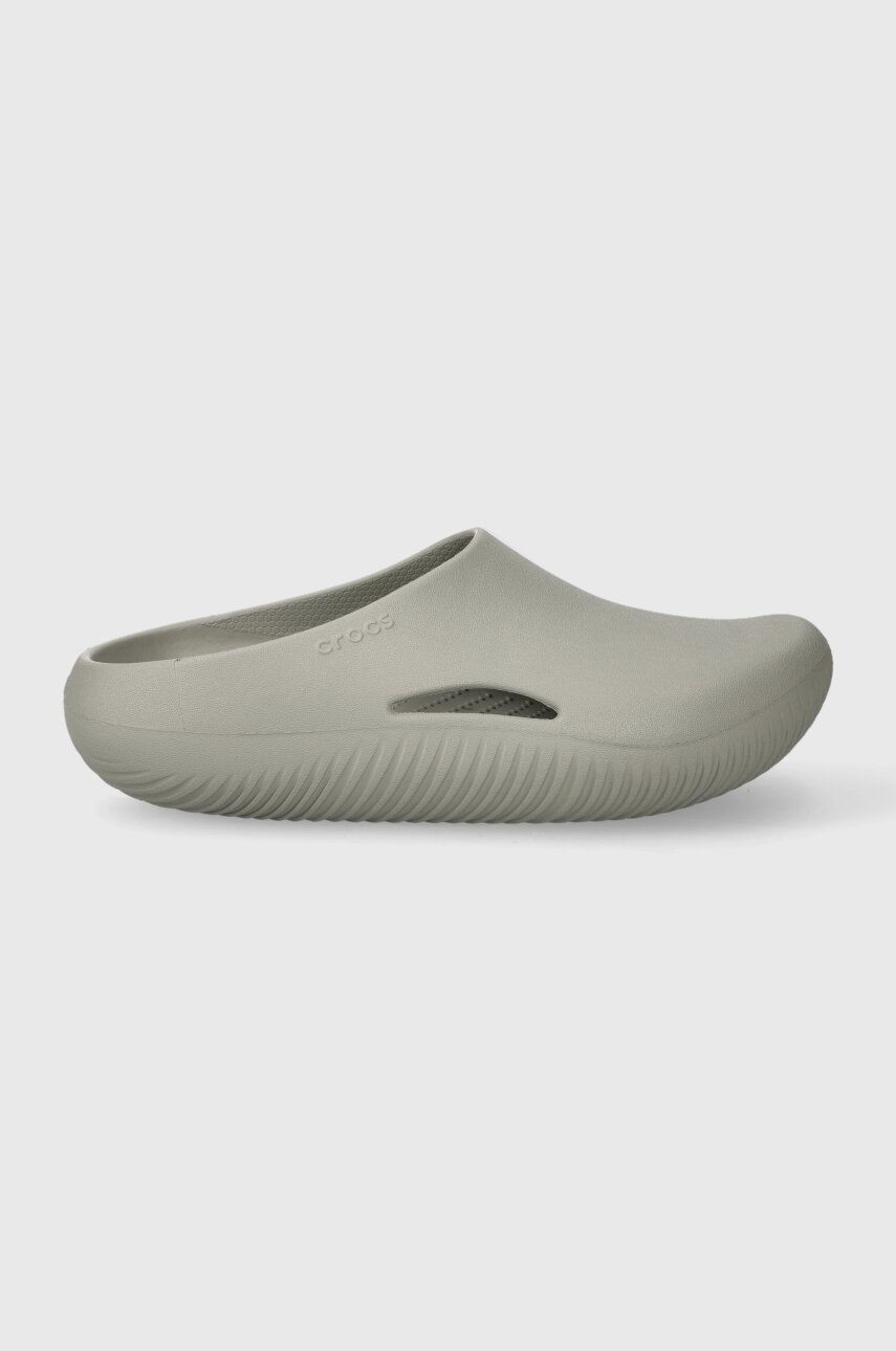 Šľapky Crocs Mellow Clog dámske, šedá farba, 208493