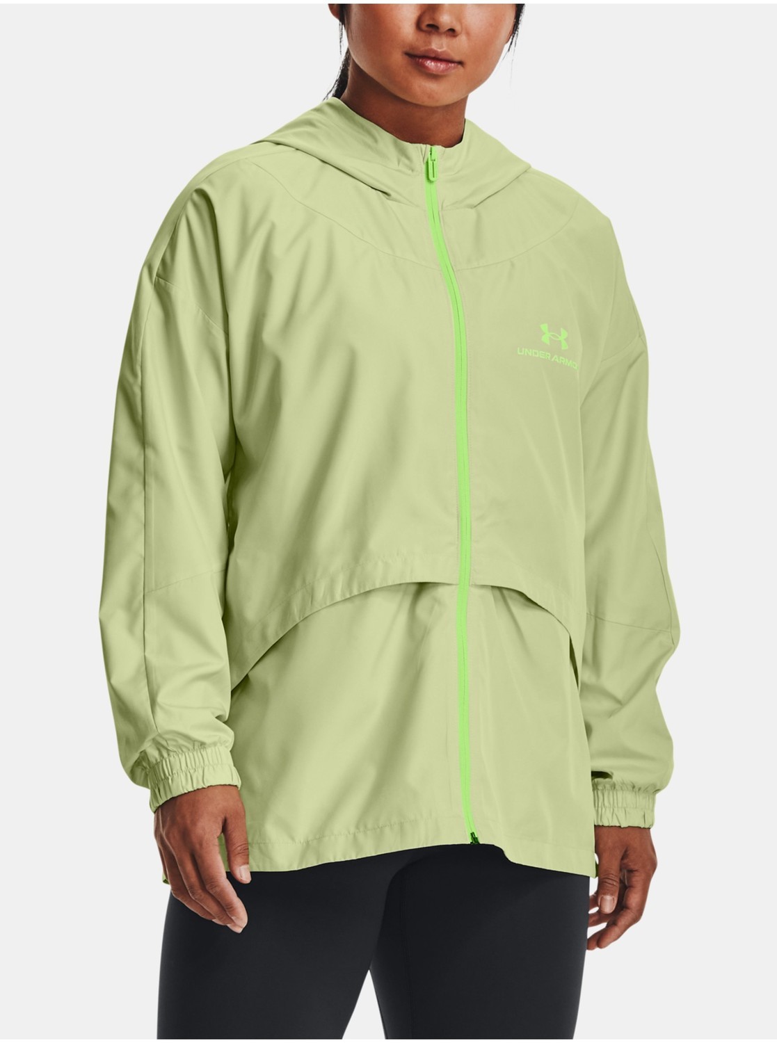 Bundy a mikiny pre ženy Under Armour - zelená