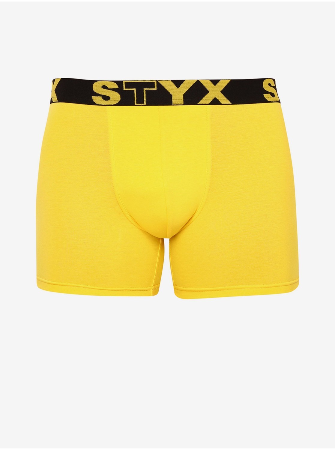 Boxerky pre mužov STYX - žltá, čierna