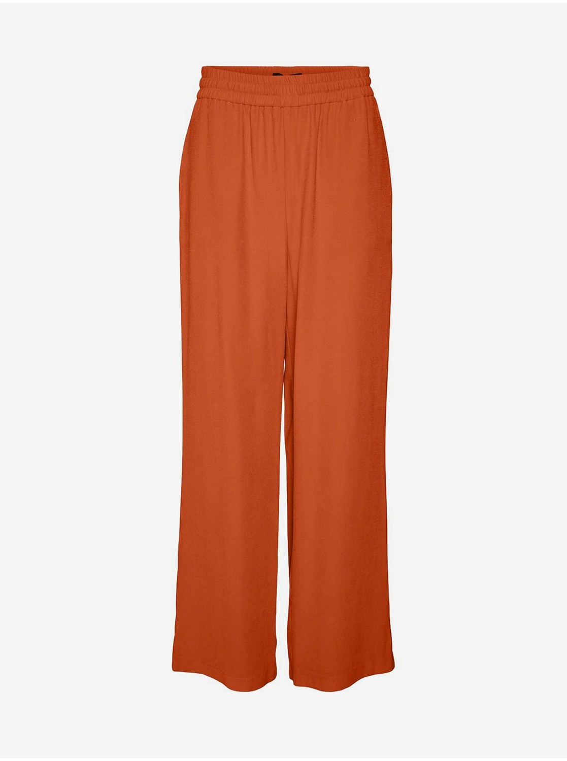 Neformálne nohavice pre ženy VERO MODA - oranžová