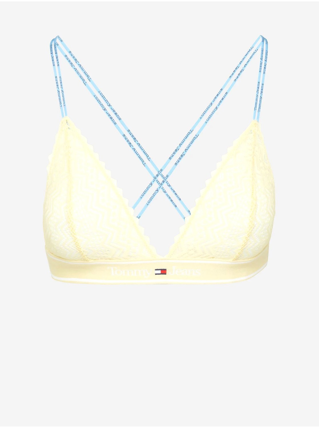 Podprsenky pre ženy Tommy Hilfiger Underwear - žltá, modrá
