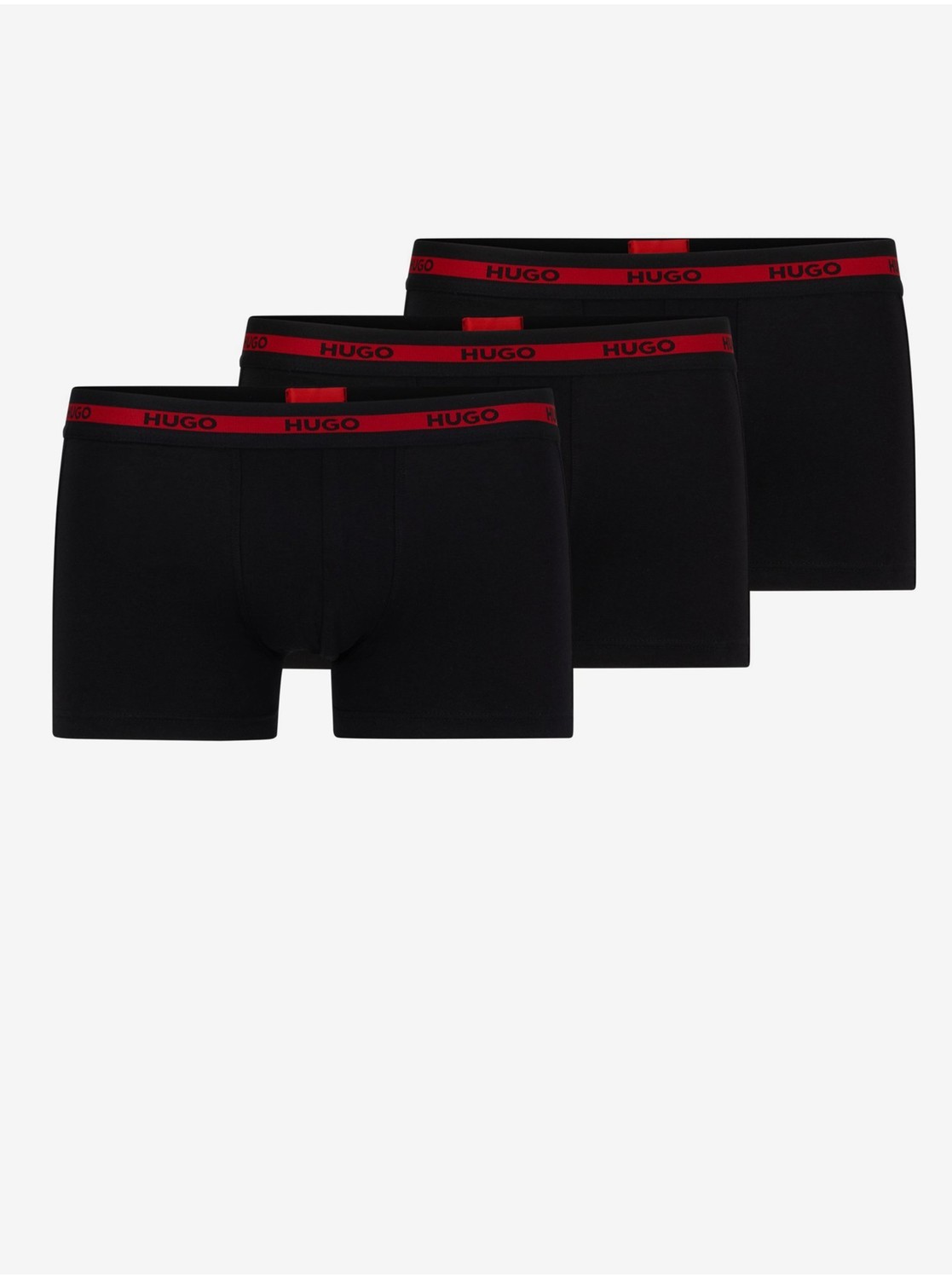 Boxerky pre mužov Hugo Boss - čierna, červená