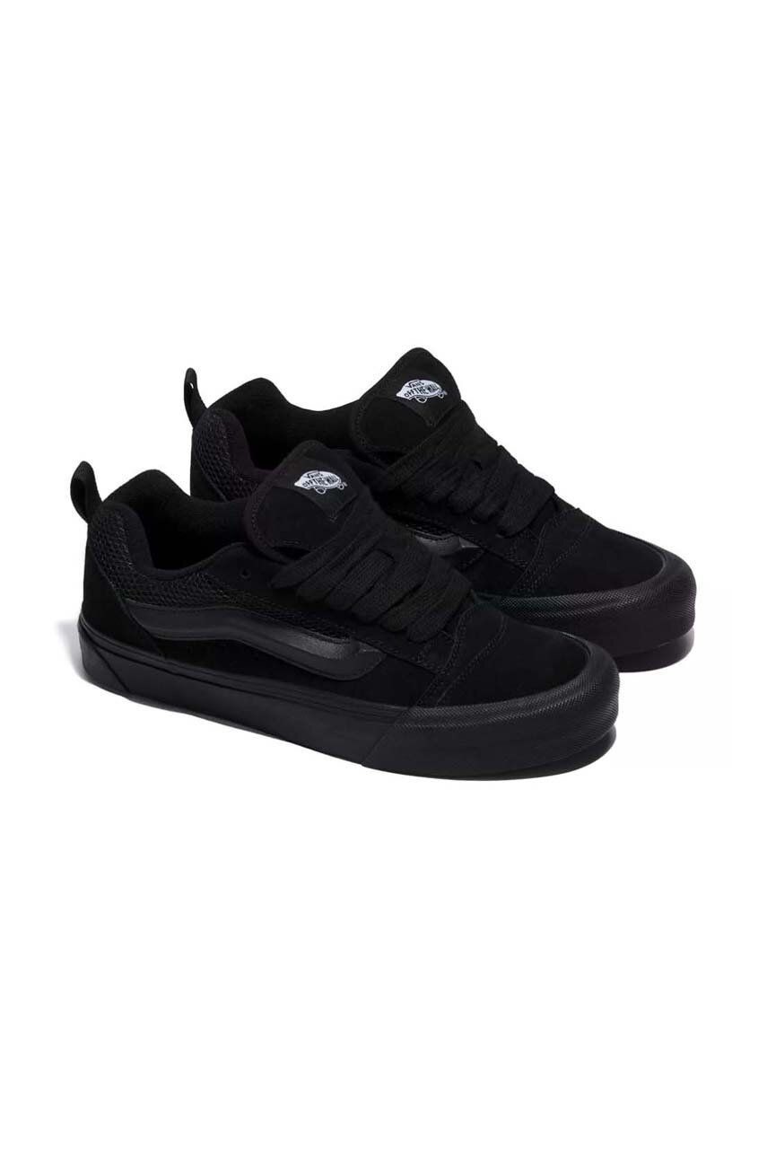 Tenisky Vans Knu Skool pánske, čierna farba, VN0009QCBKA1