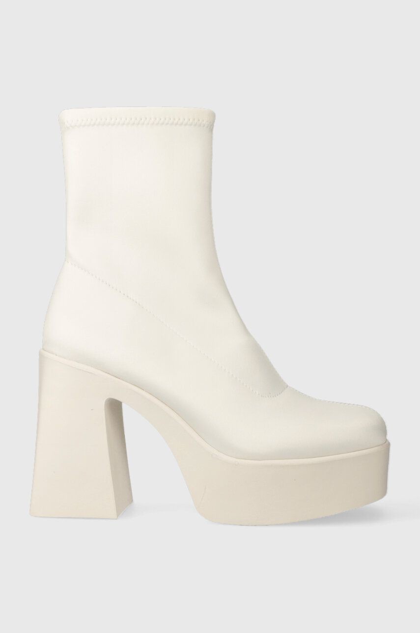 Členkové topánky Aldo Grandstep dámske, biela farba, na podpätku, 13618315Grandstep