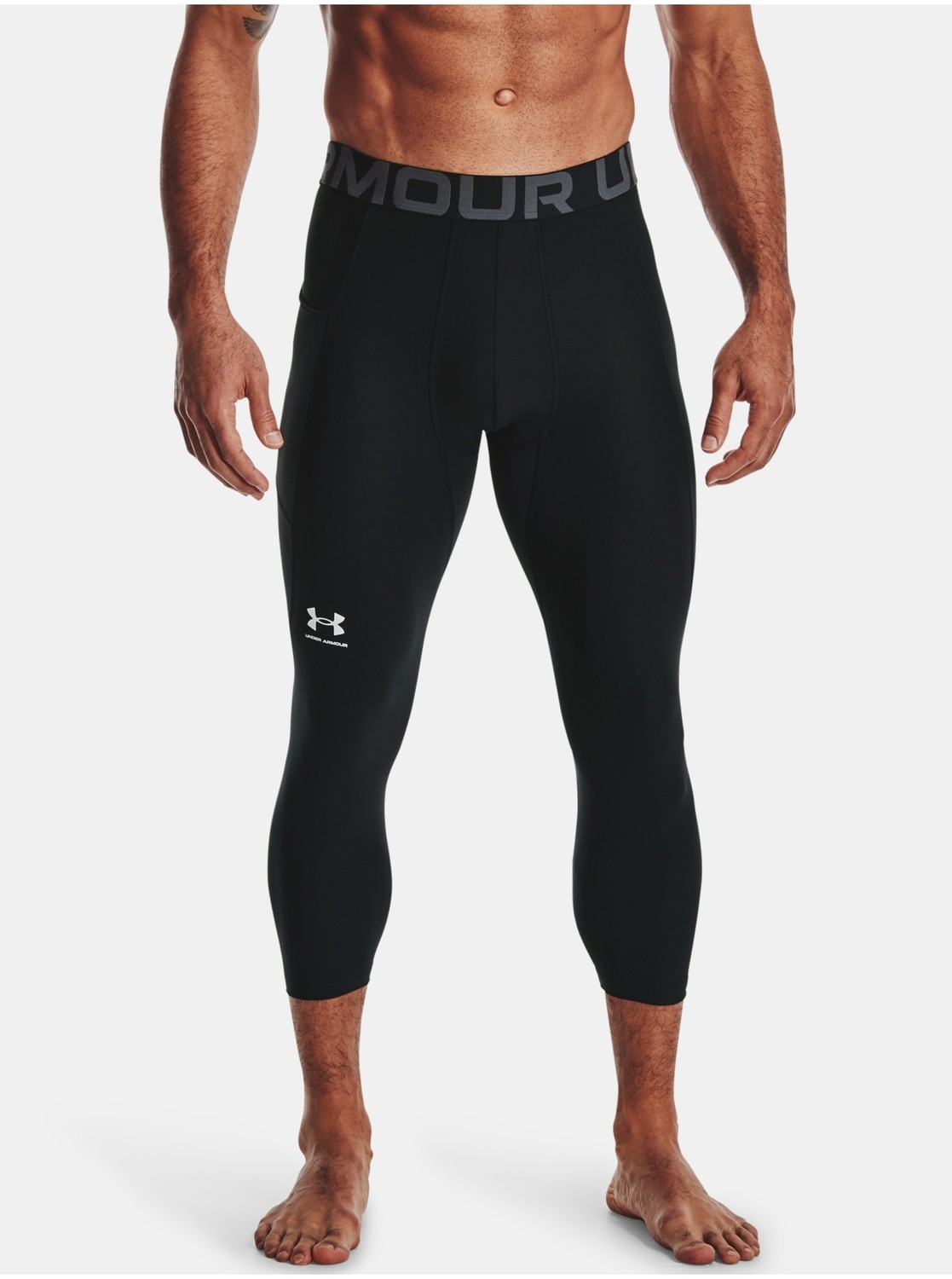 Legíny Under Armour HG Armour 3/4 Legging - černá