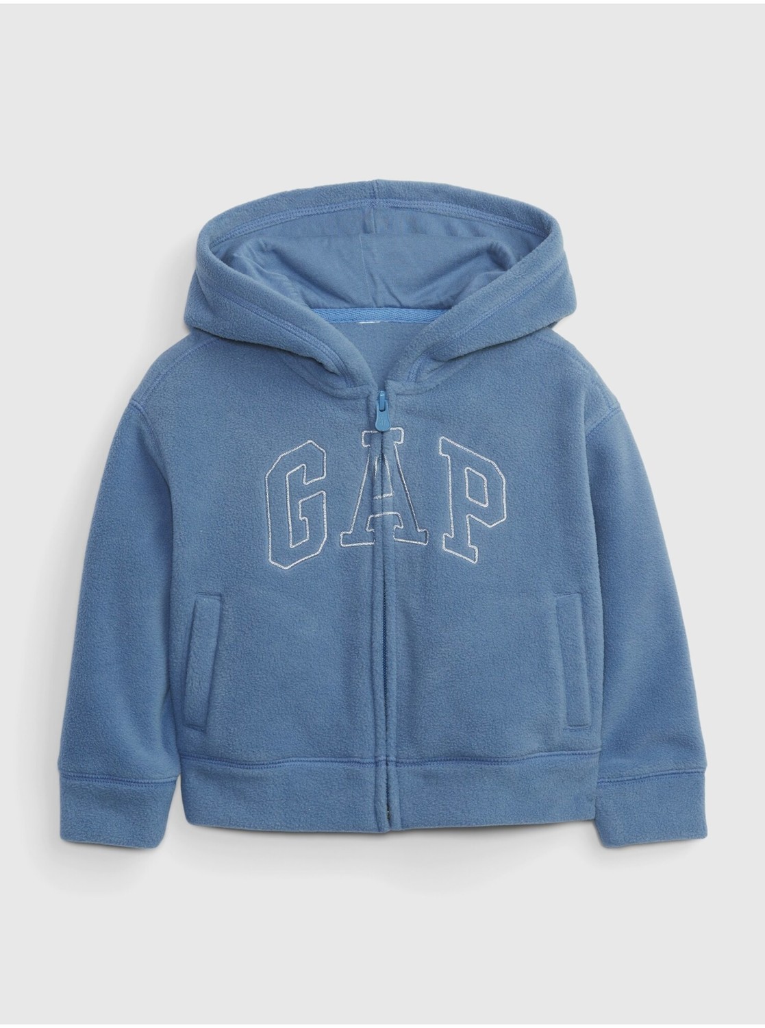 Modrá dievčenská mikina fleece GAP