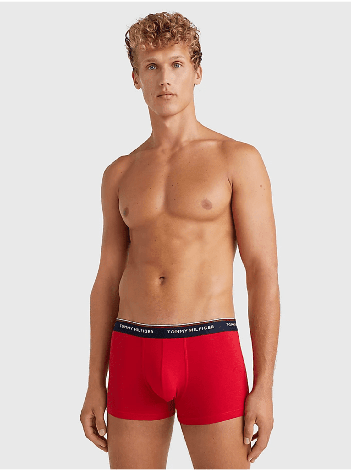 Boxerky pre mužov Tommy Hilfiger Underwear - modrá, svetlomodrá, červená