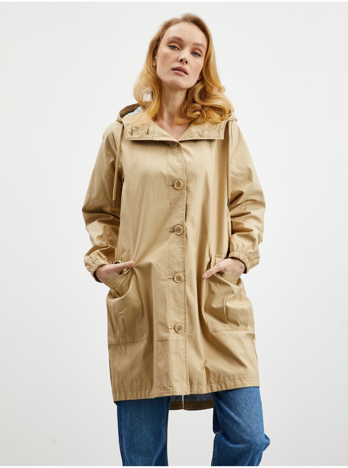 Béžová dámska parka ZOOT.lab Aura