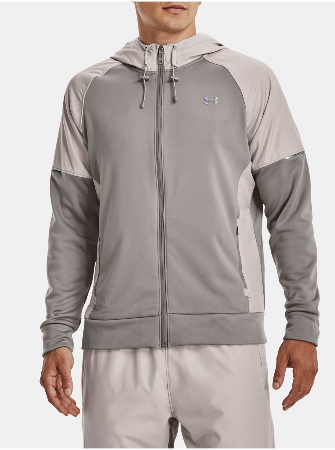 Zimné bundy pre mužov Under Armour - sivá