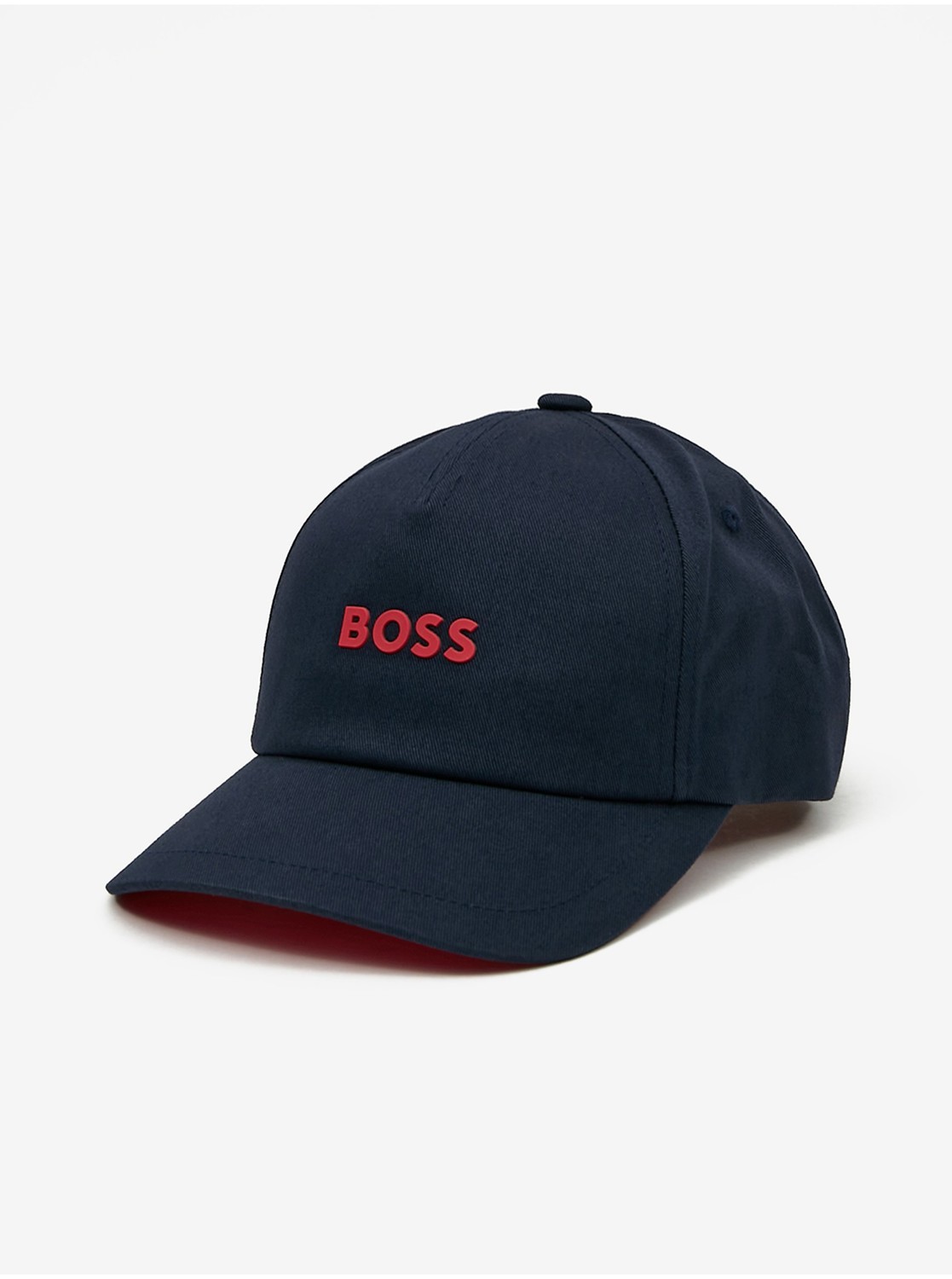 Šiltovky pre mužov BOSS - tmavomodrá, tmavoružová