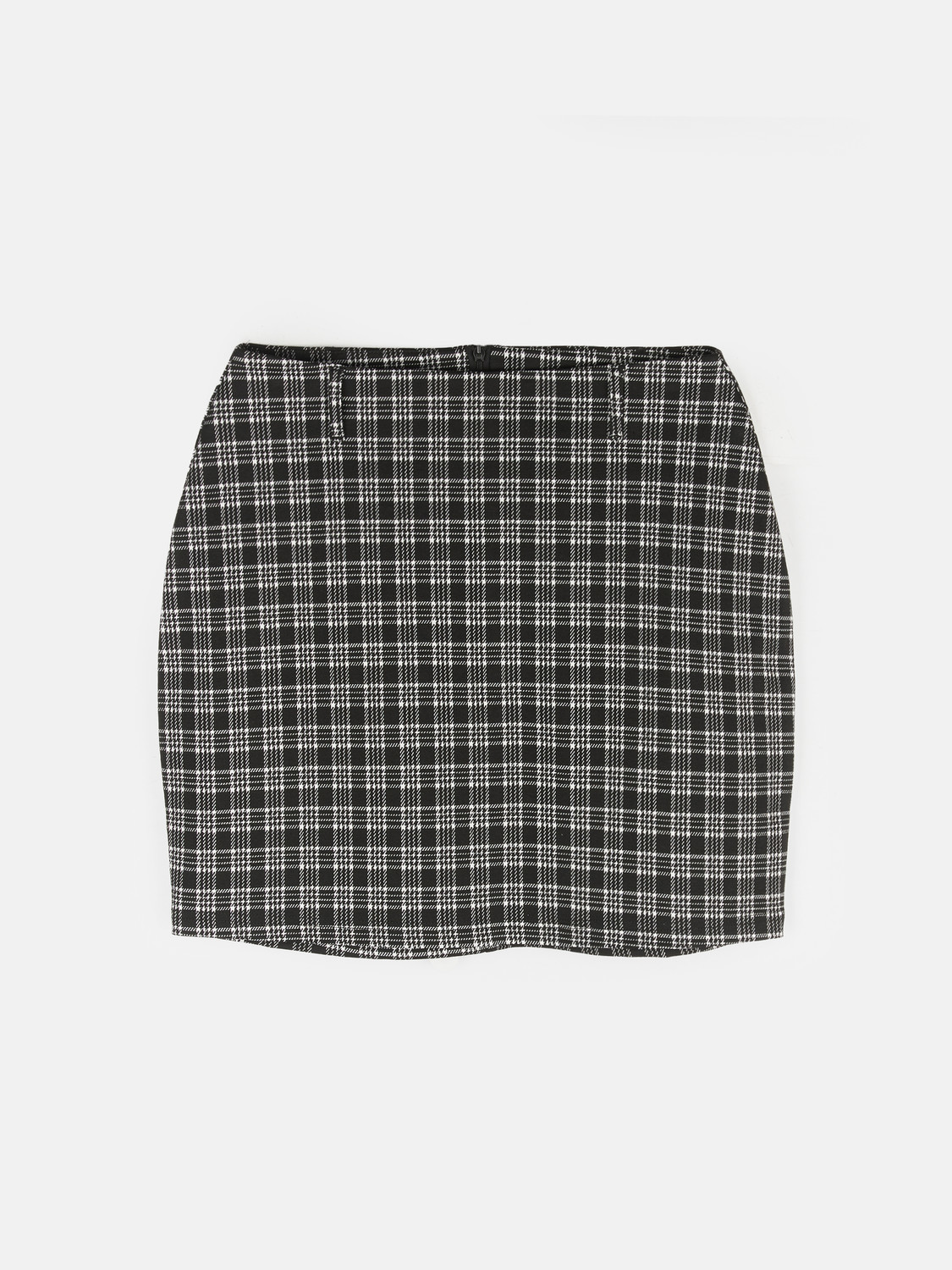 GATE Károvaná mini sukňa dámska