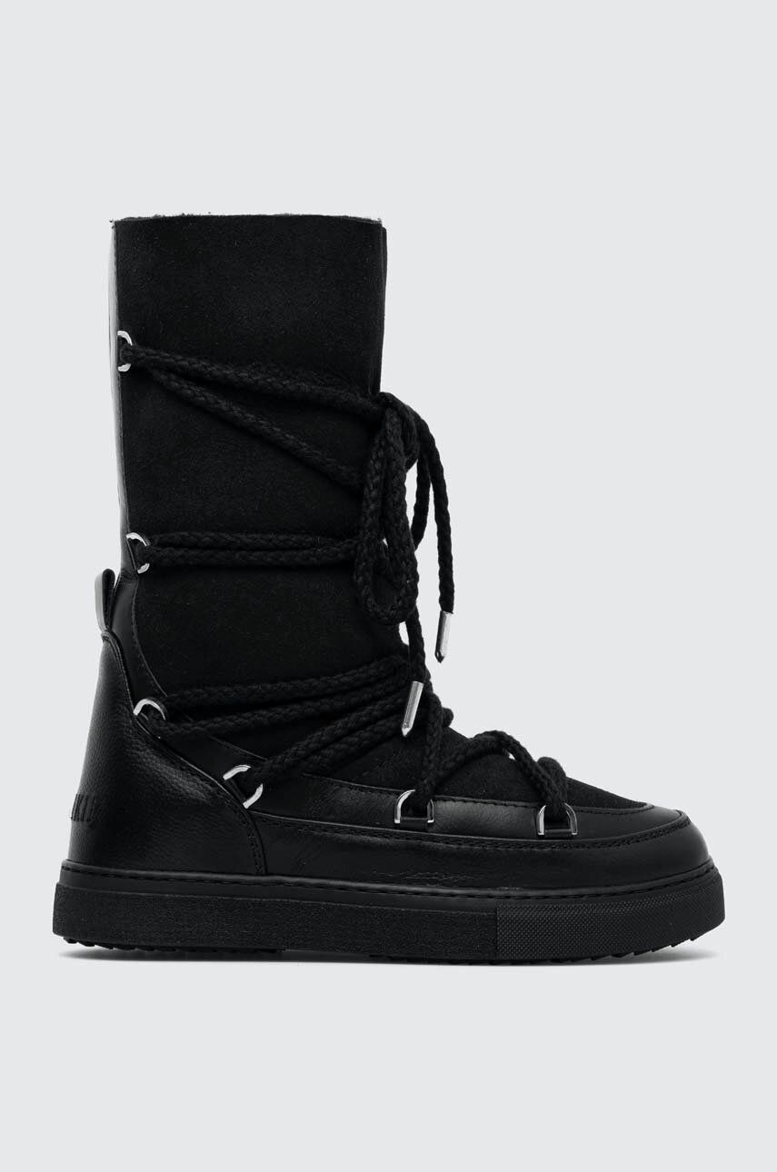 Kožené snehule Inuikii Classic High Laced čierna farba, 75107-096