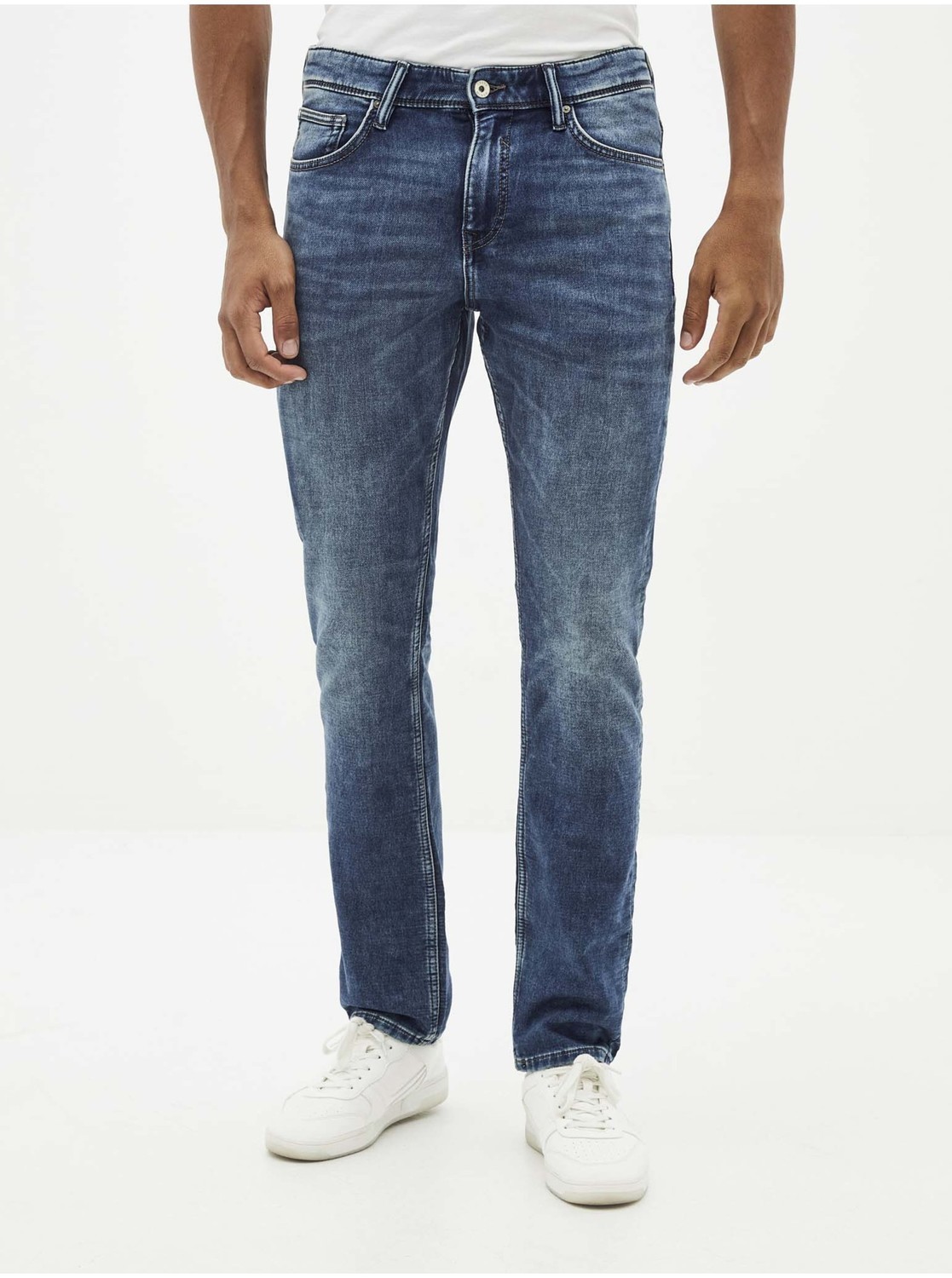 Modré slim fit džíny Celio Sokreen