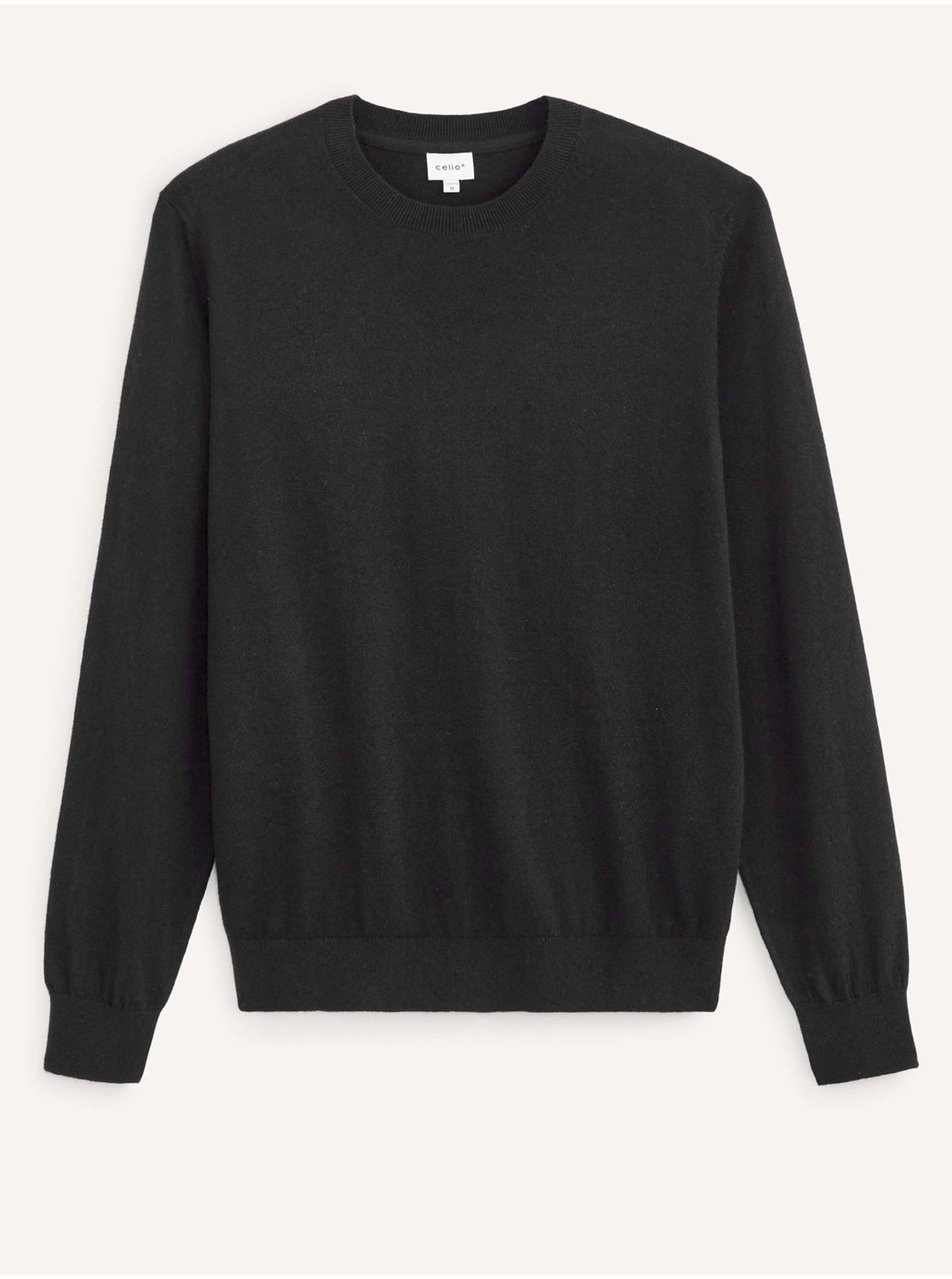 Černý pánský basic svetr Celio