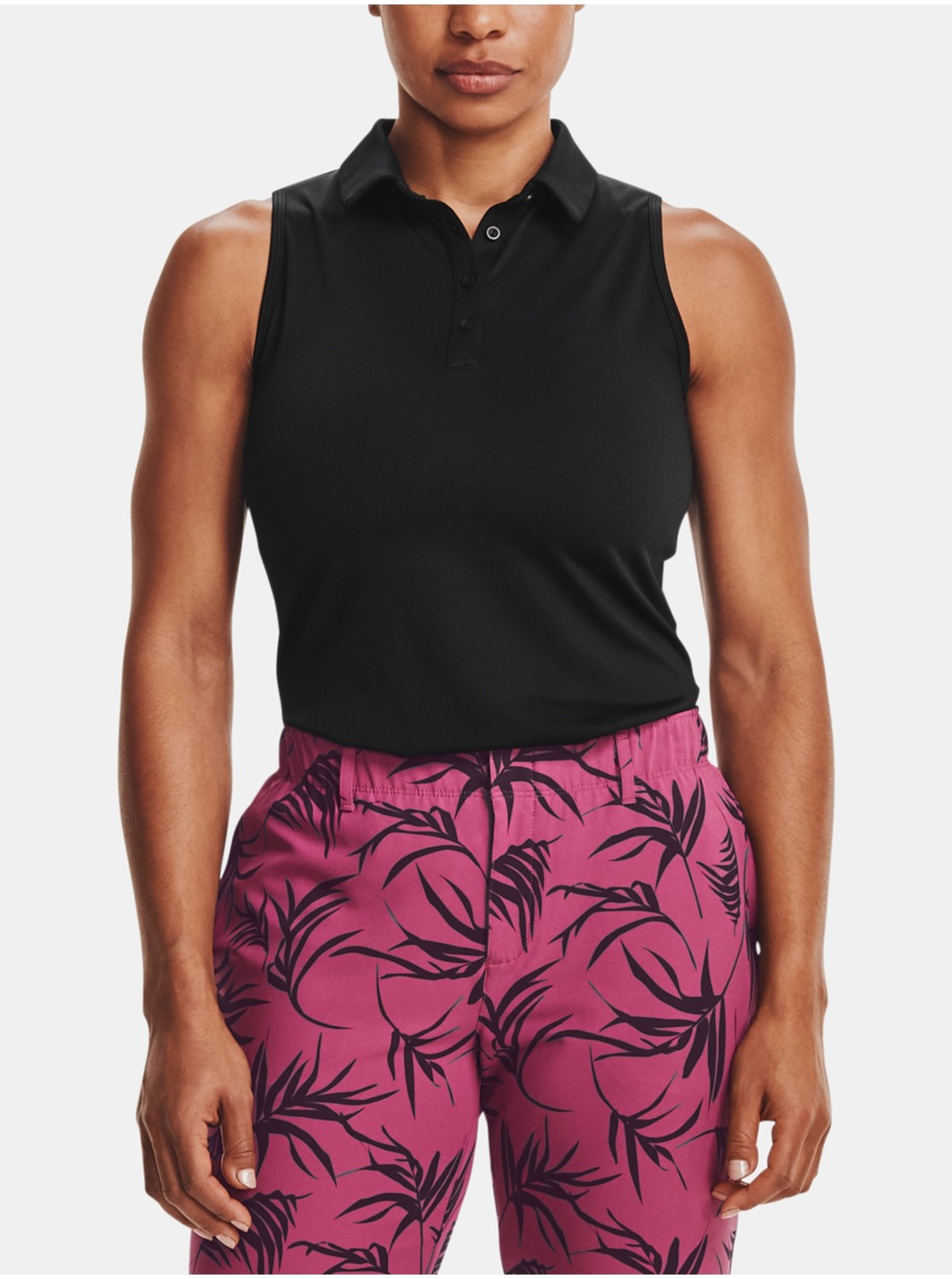 Čierne dámske športové tielko Under Armour Zinger