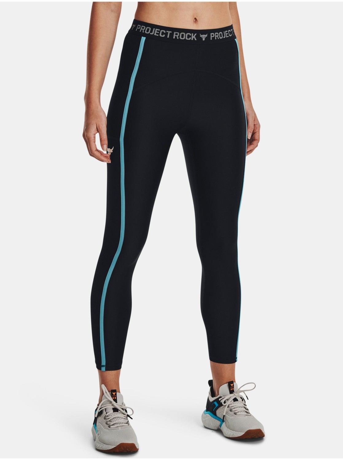 Legíny pre ženy Under Armour - čierna, modrá