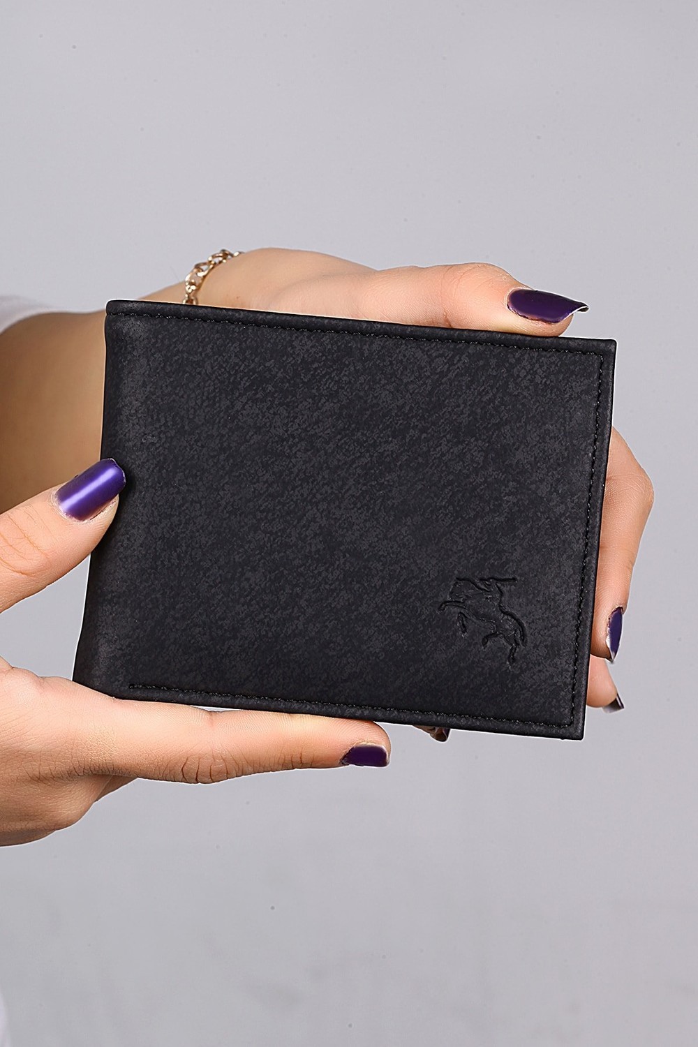 Polo Air Wallet - Black - Plain