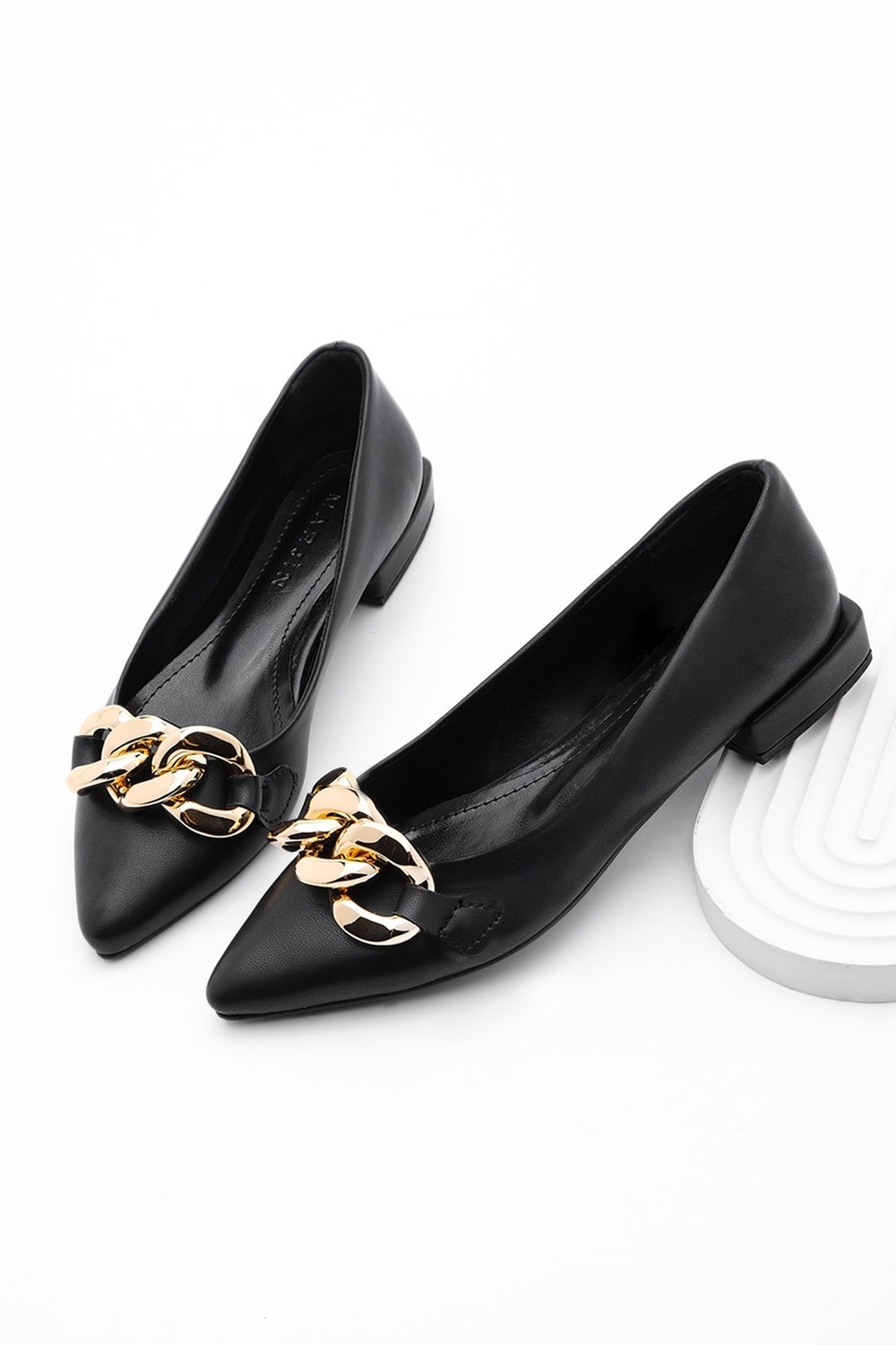 Marjin Ballerina Flats - Black - Flat