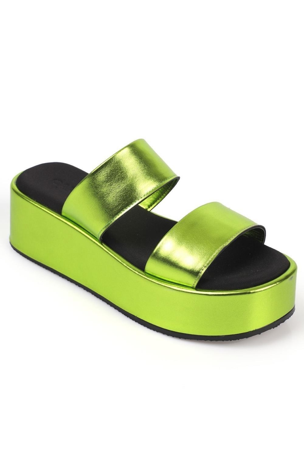 Capone Outfitters Mules - Green - Block