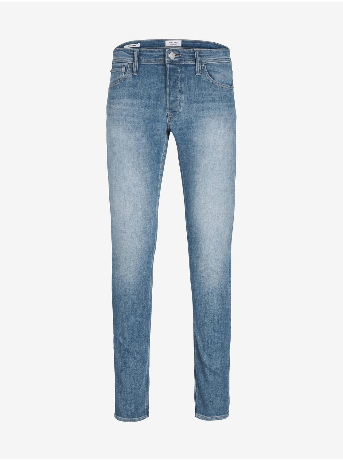 Light Blue Mens Slim Jeans Jack & Jones Glenn - Men