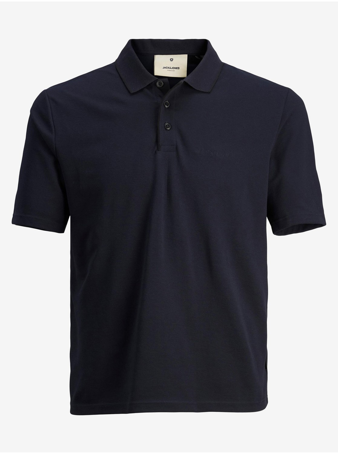 Dark blue mens polo shirt Jack & Jones Blamatt - Men