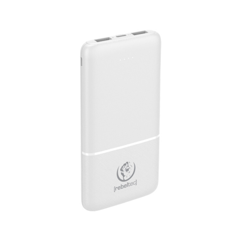 Rebeltec powerbanka P10, 10W, 10000mAh, biela