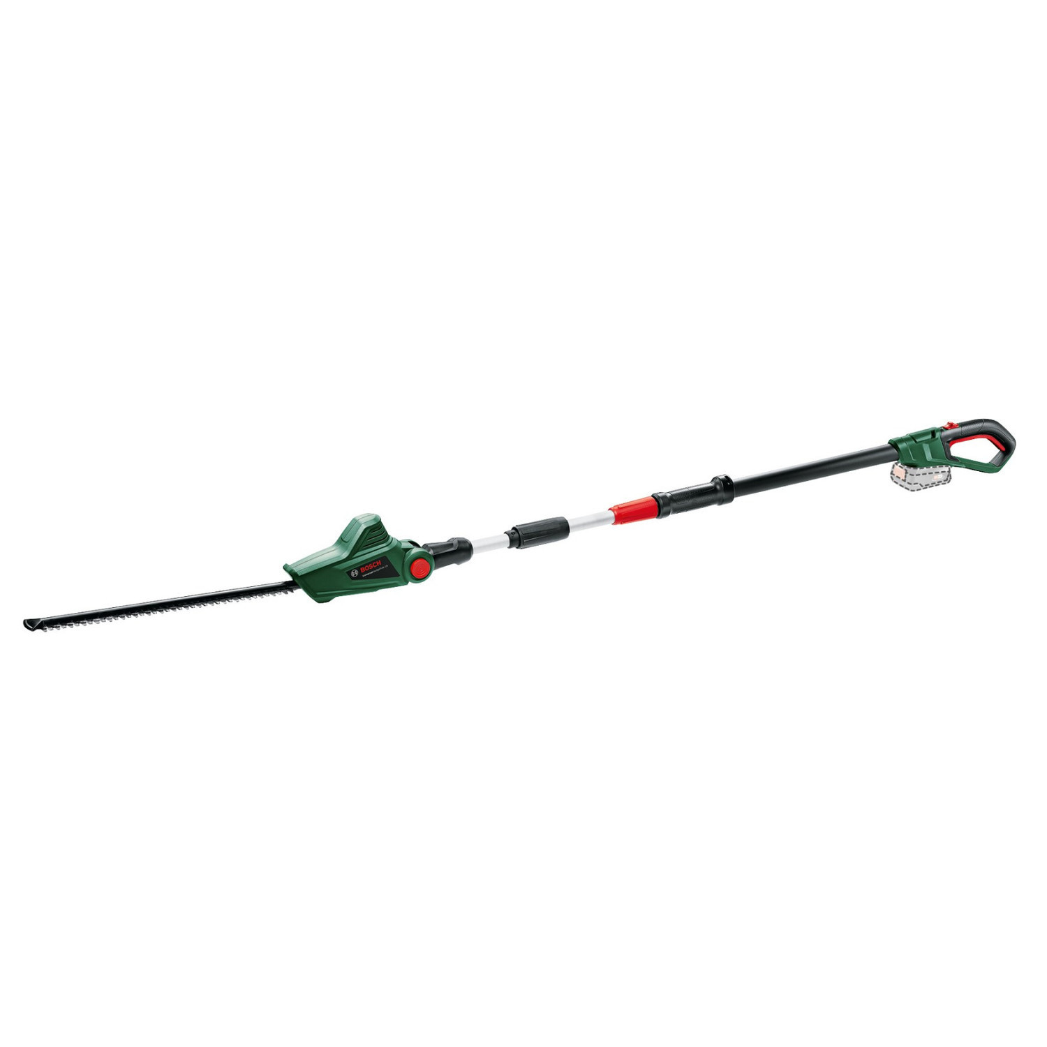 BOSCH UniversalHedgePole 18, akumulátorové teleskopické nožnice na živé ploty, 18 V, dĺžka 43 cm, akumulátor
