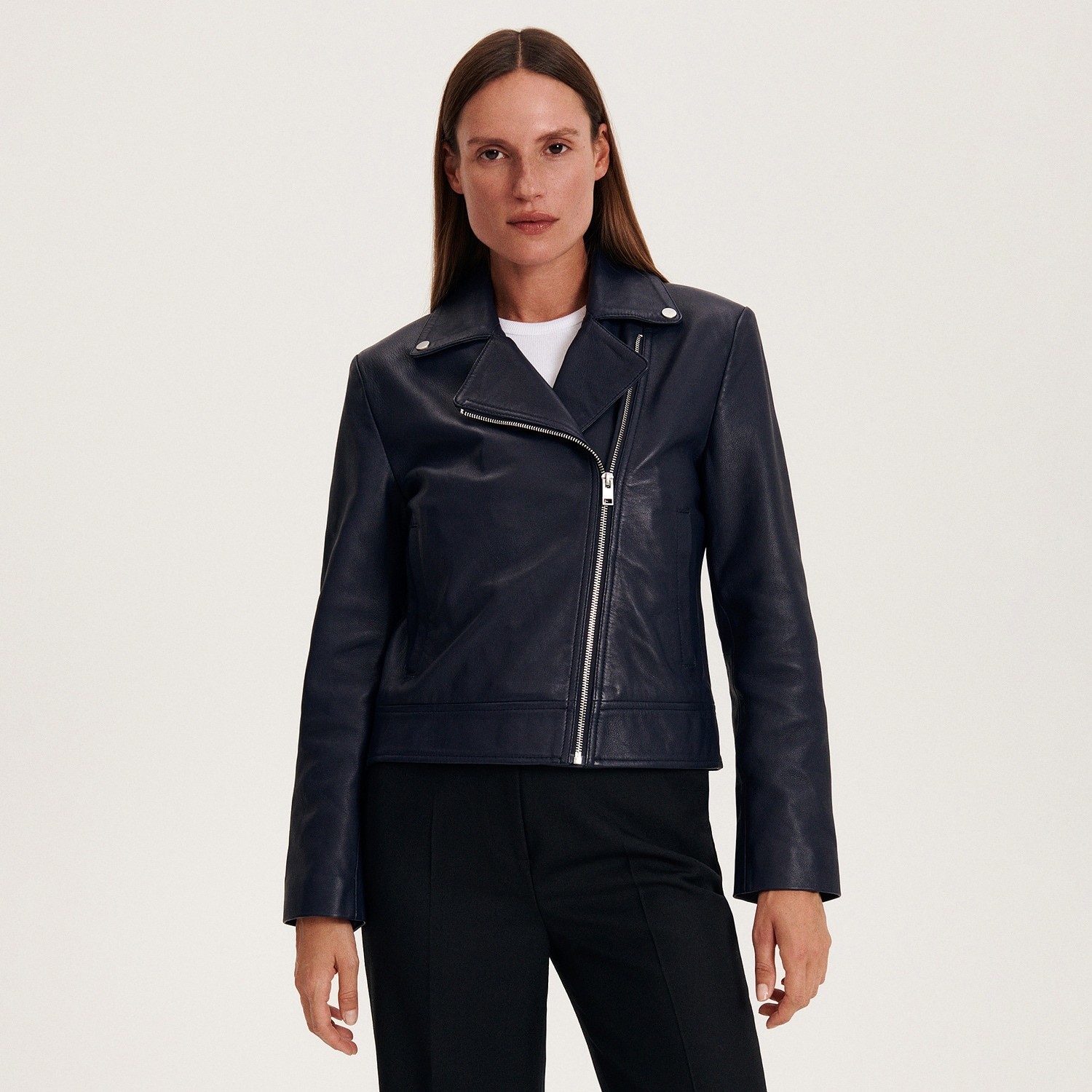 Reserved - Ladies` outer jacket - Tmavomodrá