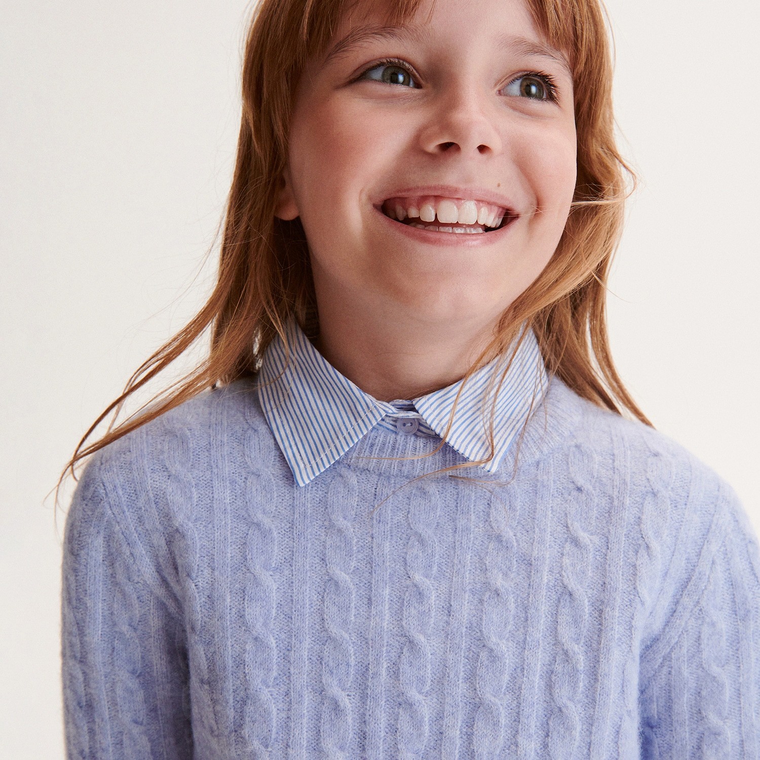 Reserved - Girls` sweater - Modrá