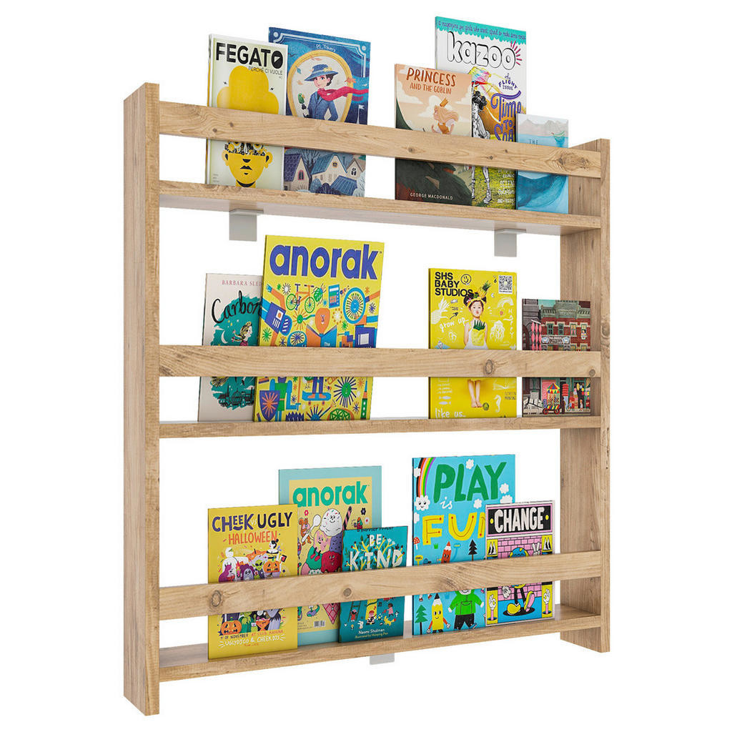 MID.YOU REGÁL, dub medový, 70/80/10 cm