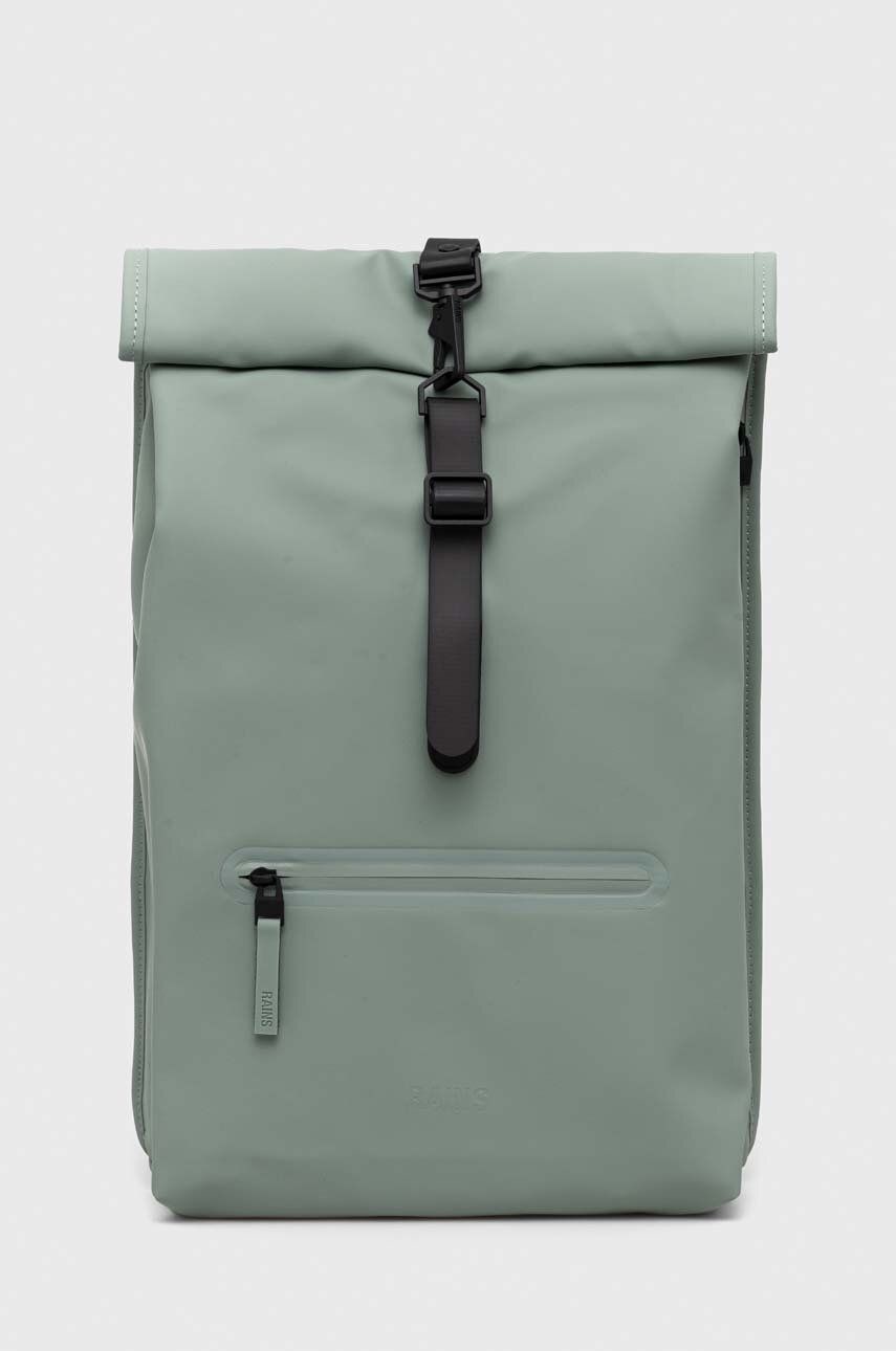 Ruksak Rains 13320 Backpacks zelená farba, veľký, jednofarebný