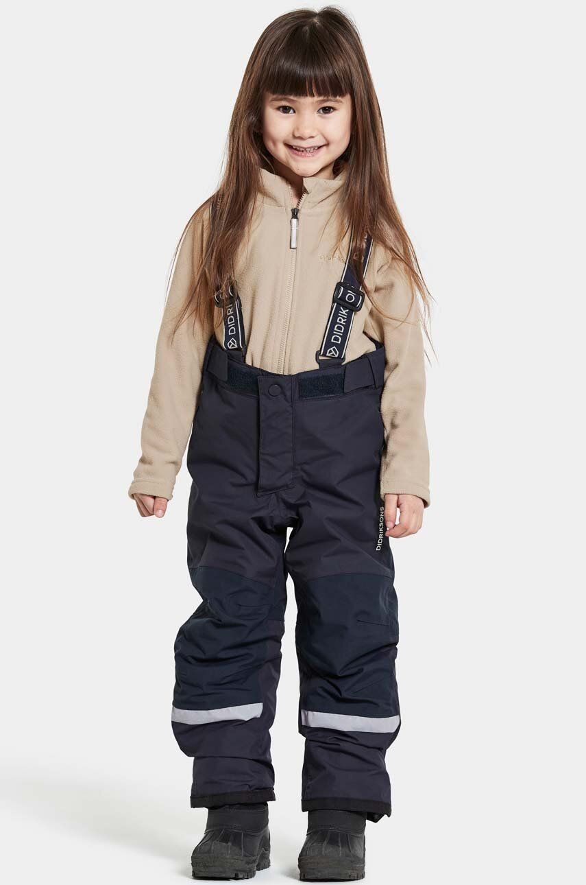Detské lyžiarske nohavice Didriksons IDRE KIDS PANTS tmavomodrá farba