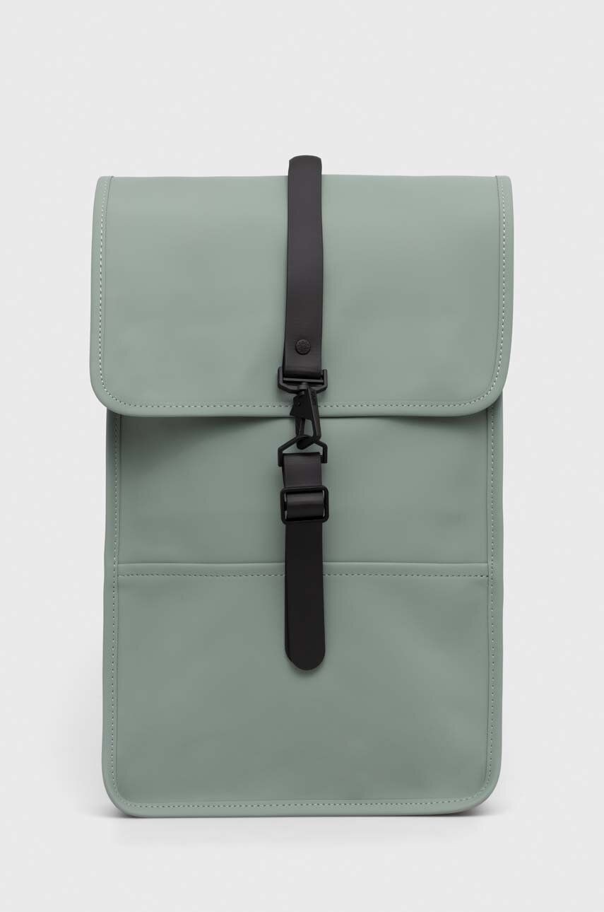 Ruksak Rains 13020 Backpacks zelená farba, veľký, jednofarebný