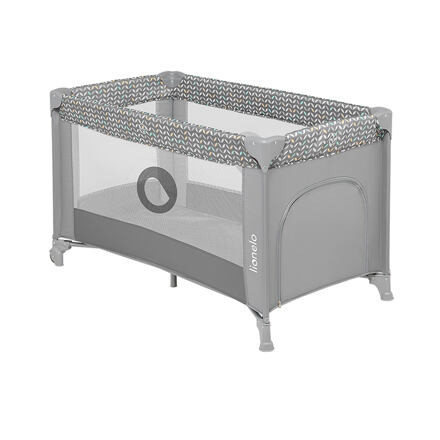 Cestovná postieľka Lionelo STEFI Grey concrete